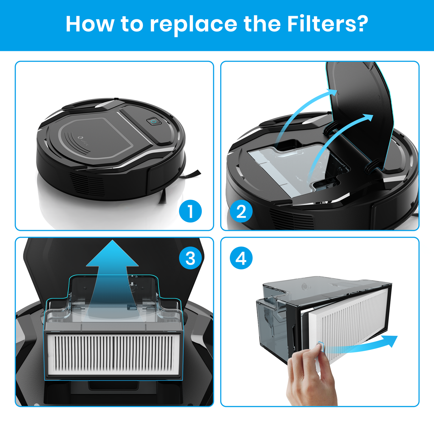 Lefant M210P HEPA 4PCS