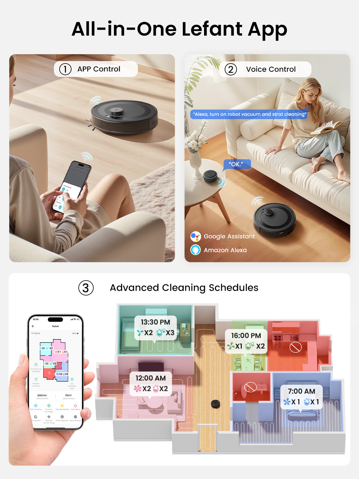 Lefant Robot Vacuum M2 PLUS