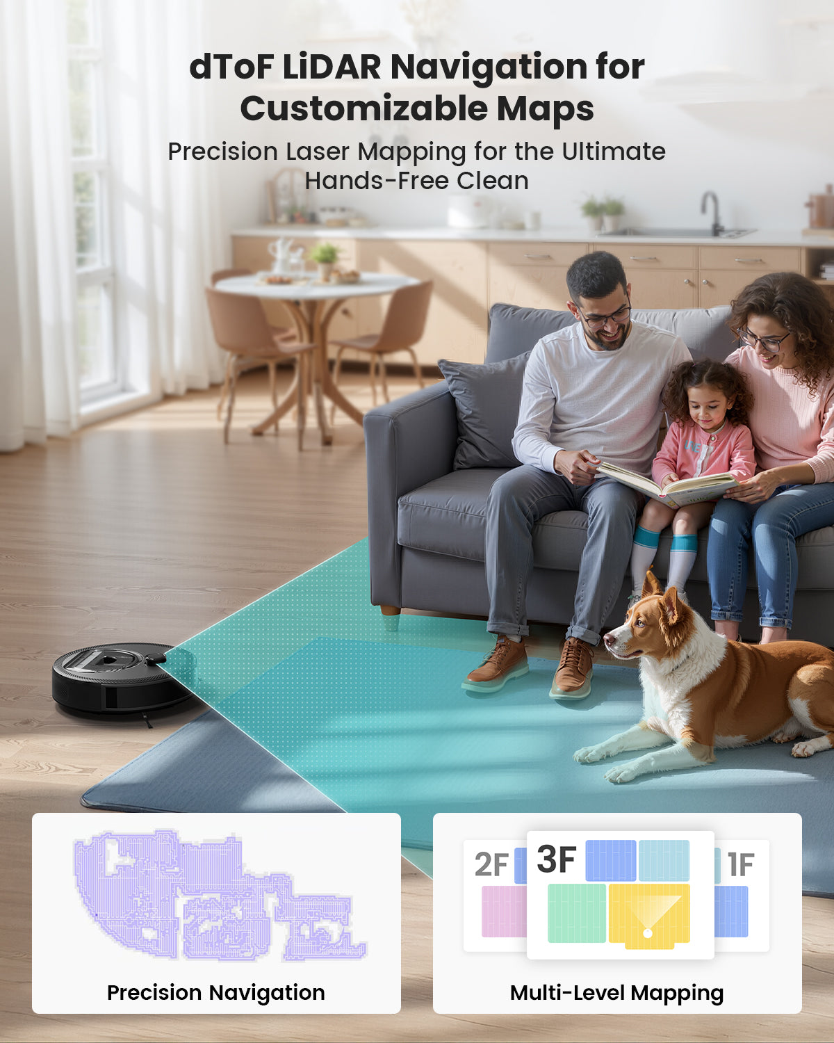 Lefant Robot Vacuum M330 PRO