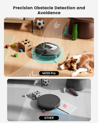 Lefant Robot Vacuum M330PRO Black