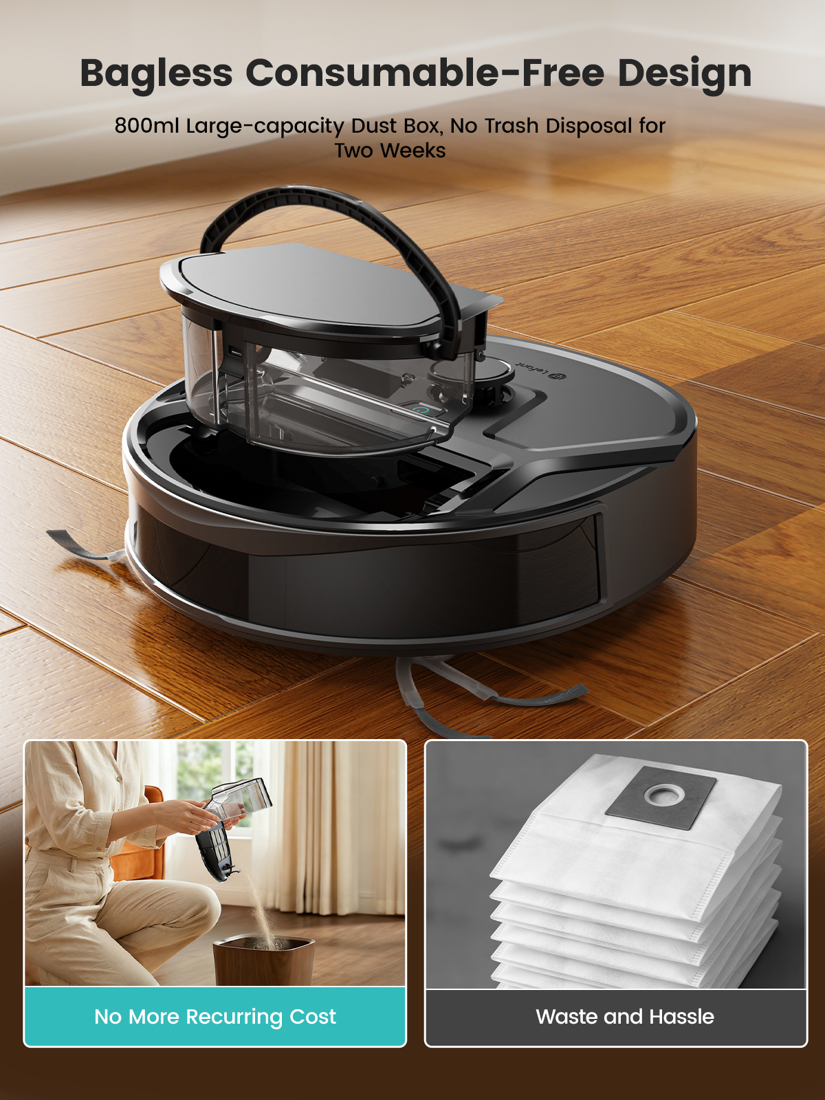 Lefant Robot Vacuum M210 PRO OMNI
