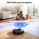 Lefant M2 Plus LiDAR Navigation Robot Vacuum and Mop, 7000Pa Suction, Multi-Floor Mapping, Self-Emptying and Filling, Robot Vacuum for Floors Pet Hair