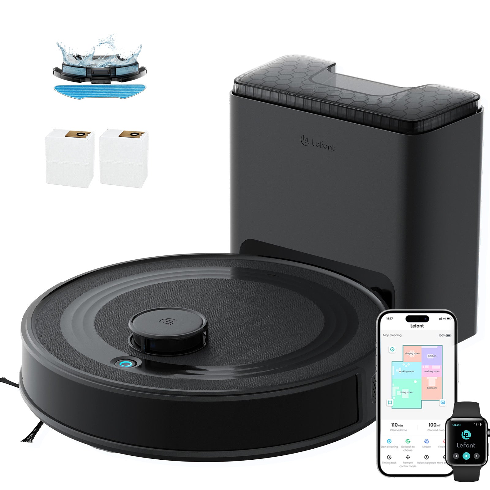 Lefant Robot Vacuum M2 Plus Series