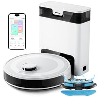 Lefant M2S Pro Robot Vacuum and Mop ,10000Pa, 240Min, Self-Emptying,190° PSD Obstacle Avoidance, dToF LiDAR Multi-Floor Mapping, APP Customized Cleaning, Carpet Detection, 5200mAh Battery