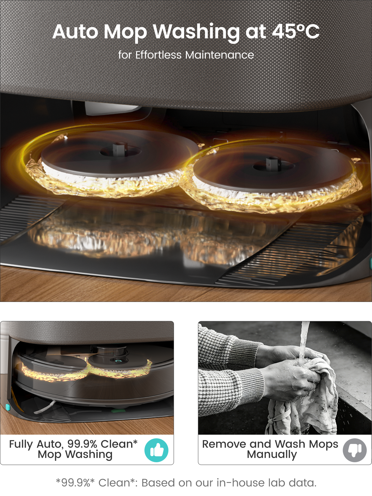 Lefant Robot Vacuum M3 MAX Grey