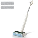 Lefant LS100 Smart Cordless Wet Dry Vacuum Cleaner and Mop for Hard Floors,Lightweight Stick Vacuum with 60 Min Runtime,Great for Sticky Messes and Pet Hair, Space-Saving Design, Ivory White