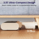 Lefant LS100 Smart Cordless Wet Dry Vacuum Cleaner and Mop for Hard Floors,Lightweight Stick Vacuum with 60 Min Runtime,Great for Sticky Messes and Pet Hair, Space-Saving Design, Ivory White