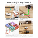 Lefant M3L Robot Vacuum and Mop, 12000Pa Suction, LiDAR Obstacle Avoidance, All-in-One for Pet Hair Carpet