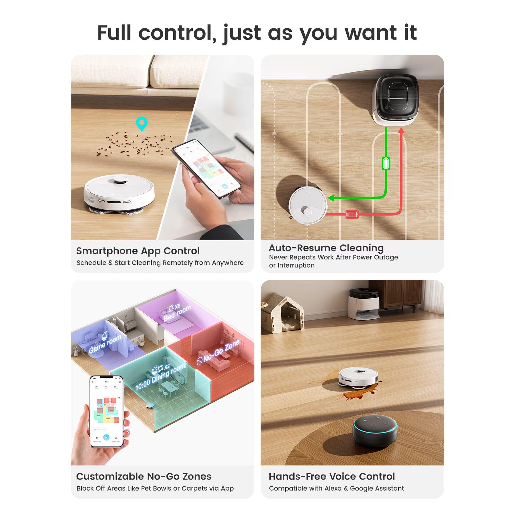 Lefant M3L Robot Vacuum and Mop, 12000Pa Suction, LiDAR Obstacle Avoidance, All-in-One for Pet Hair Carpet