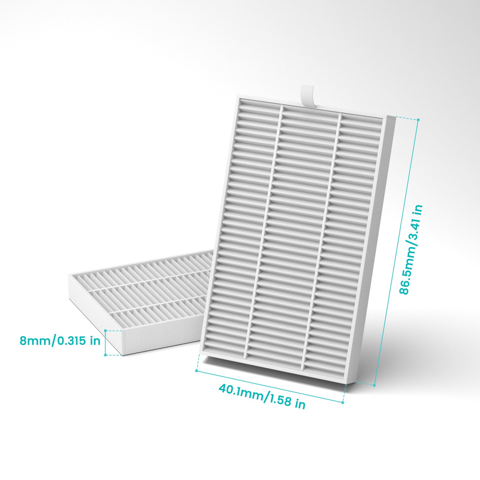 Lefant M5 Series HEPA Filters (4 Pack)