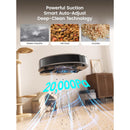 Lefant M3 Max Robot Vacuum and Mop, 113°F Hot Water Auto Mop Washing & Cool Air Drying, Self-Emptying & Refilling