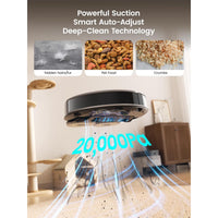 Lefant M3 Max Robot Vacuum and Mop, 113°F Hot Water Auto Mop Washing & Cool Air Drying, Self-Emptying & Refilling