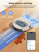 Lefant M2S Pro Robot Vacuum and Mop ,10000Pa, 240Min, Self-Emptying,190° PSD Obstacle Avoidance, dToF LiDAR Multi-Floor Mapping, APP Customized Cleaning, Carpet Detection, 5200mAh Battery