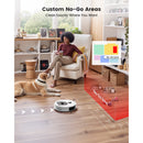 Lefant M330S LiDAR Navigation Robot Vacuum and Mop, 450ml Visible Dustbin, 190° PSD Obstacle Avoidance, Multi-Level Mapping, Robot Vacuum Cleaner for Hardwood Carpets Pet Hair