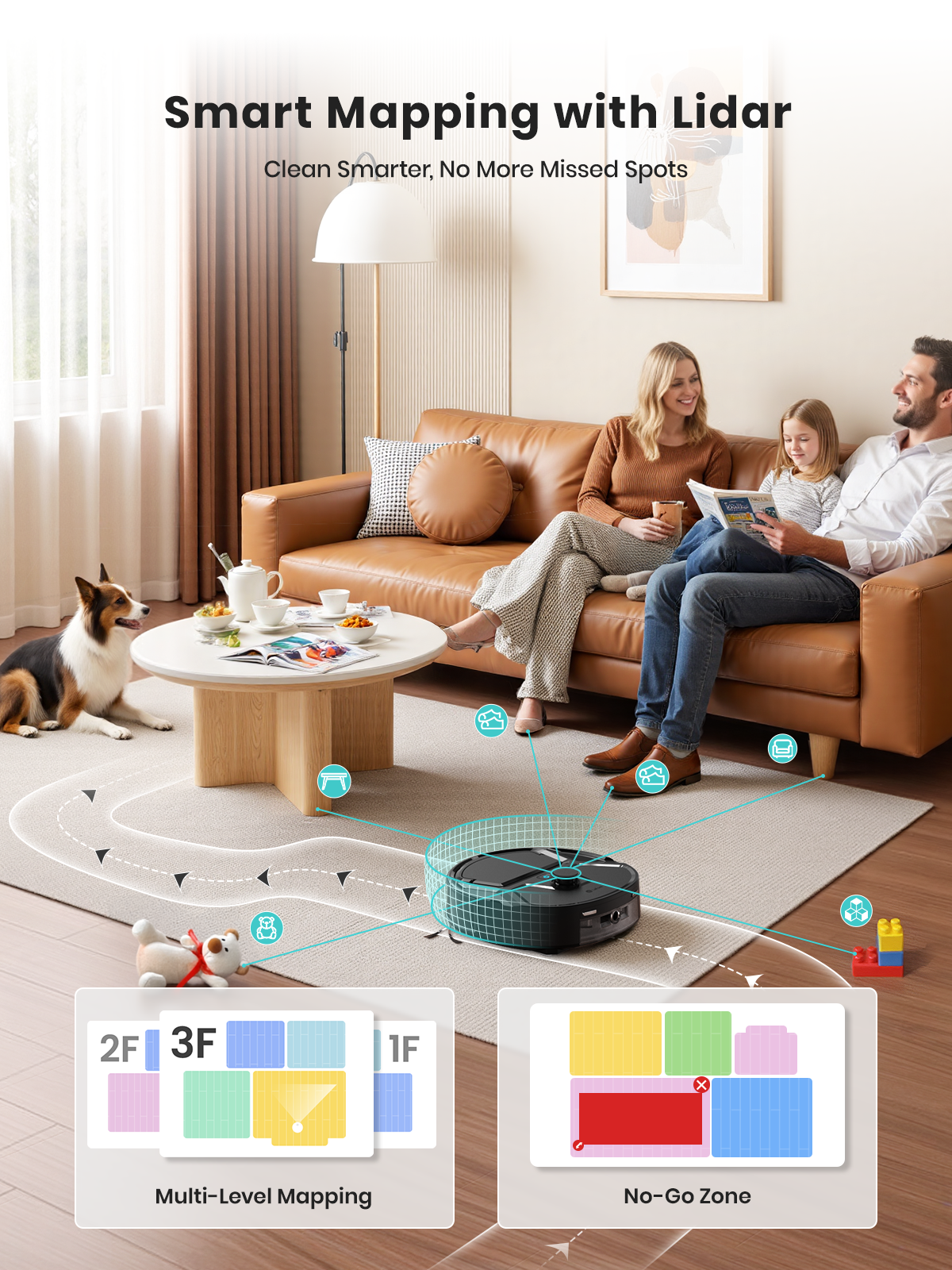 Lefant Robot Vacuum M210 PRO OMNI