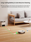 Lefant M2S Pro Robot Vacuum and Mop ,10000Pa, 240Min, Self-Emptying,190° PSD Obstacle Avoidance, dToF LiDAR Multi-Floor Mapping, APP Customized Cleaning, Carpet Detection, 5200mAh Battery