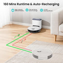 Lefant M2L Plus LiDAR Navigation Robot Vacuum and Mop, 7000Pa Suction, Multi-Floor Mapping, Self-Emptying and Filling, Robot Vacuum for Floors Pet Hair