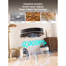 Lefant M3L Robot Vacuum and Mop, 12000Pa Suction, LiDAR Obstacle Avoidance, All-in-One for Pet Hair Carpet
