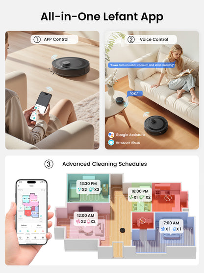 Lefant Robot Vacuum M2 PLUS