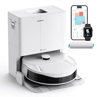 Lefant M265 Robot Vacuum and Mop with 20000Pa Suction, Self-Emptying & Self-Cleaning Roller Mop, LiDAR Navigation, Anti-Tangle Pet Hair Cleaning