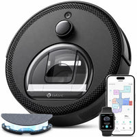 Lefant M330 Robot Vacuum and Mop with LiDAR Navigation, 450ml Visible Dustbin with Obstacle Avoidance, Perfect for Hardwood Carpets