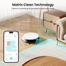 Lefant M350L Robot Vacuum and Mop, 40-Day Self-Emptying, Smart Obstacle Avoidance, WiFi/Alexa, Multi-Floor Mapping, 150 Min Runtime