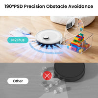 Lefant M2L Plus LiDAR Navigation Robot Vacuum and Mop, 7000Pa Suction, Multi-Floor Mapping, Self-Emptying and Filling, Robot Vacuum for Floors Pet Hair