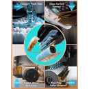 Lefant M265 Robot Vacuum and Mop with 20000Pa Suction, All-in-One Self-Cleaning Dock, Self-Emptying, LiDAR Navigation, Anti-Tangle Pet Hair Cleaning