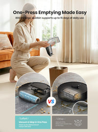 Lefant M210 Pro OMNI Robot vacuum, Roller mop,20,000Pa,auto dry,Tangle-Free