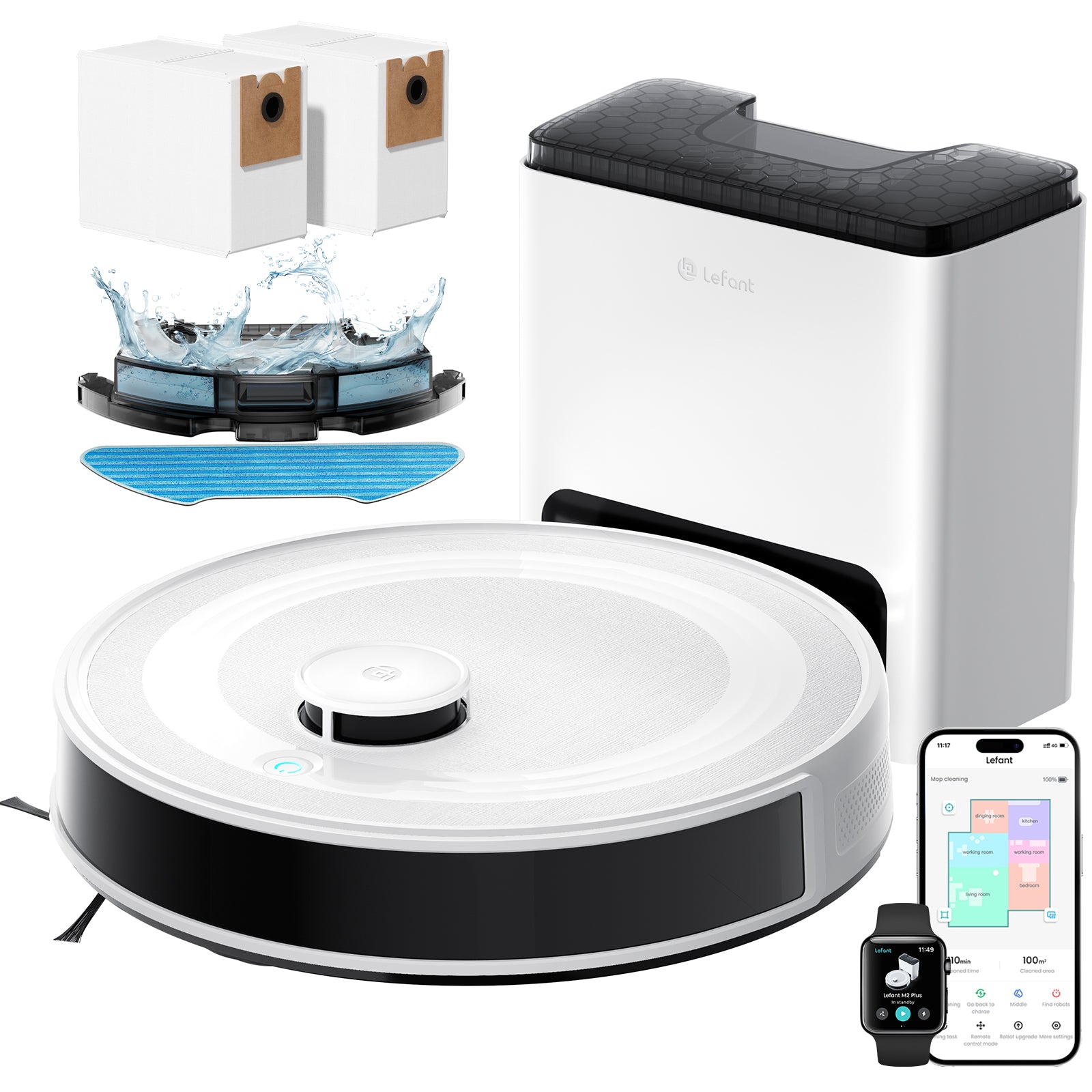 Lefant Robot Vacuum S-M2 PLUS – Lefant US
